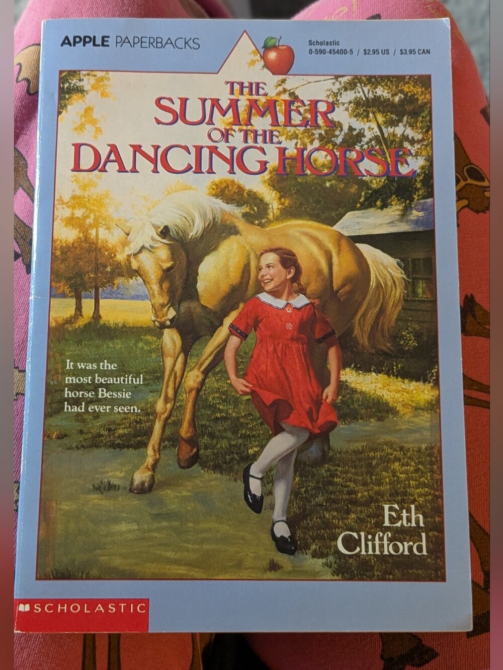 Vintage 1992 The Summer of the Dancing Horse Eth Clifford Apple Paperback